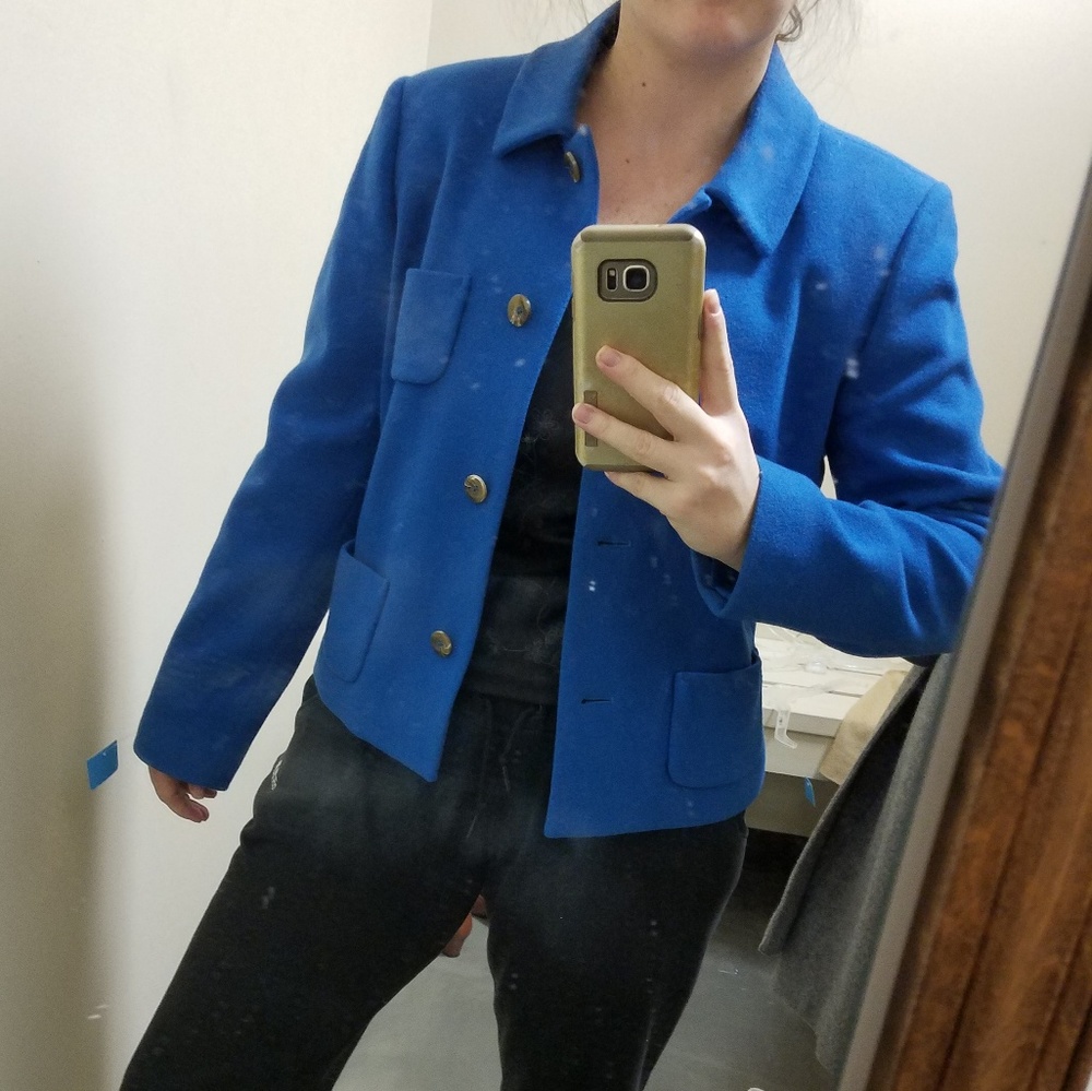 Recycled Cashmere wool blend coat - Picture 2 of 2